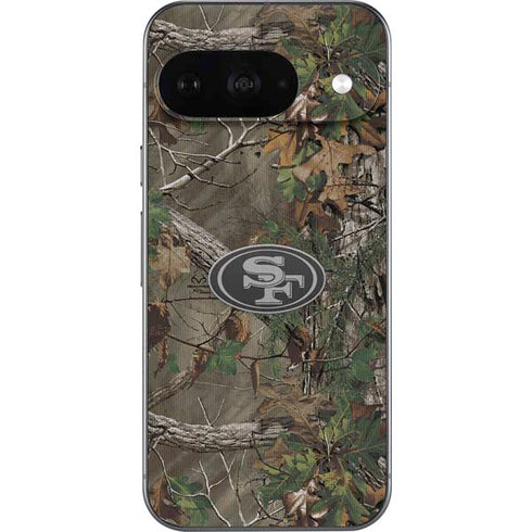 NFL San Francisco 49ers Realtree Xtra Green Camo Google Pixel 9 Skin